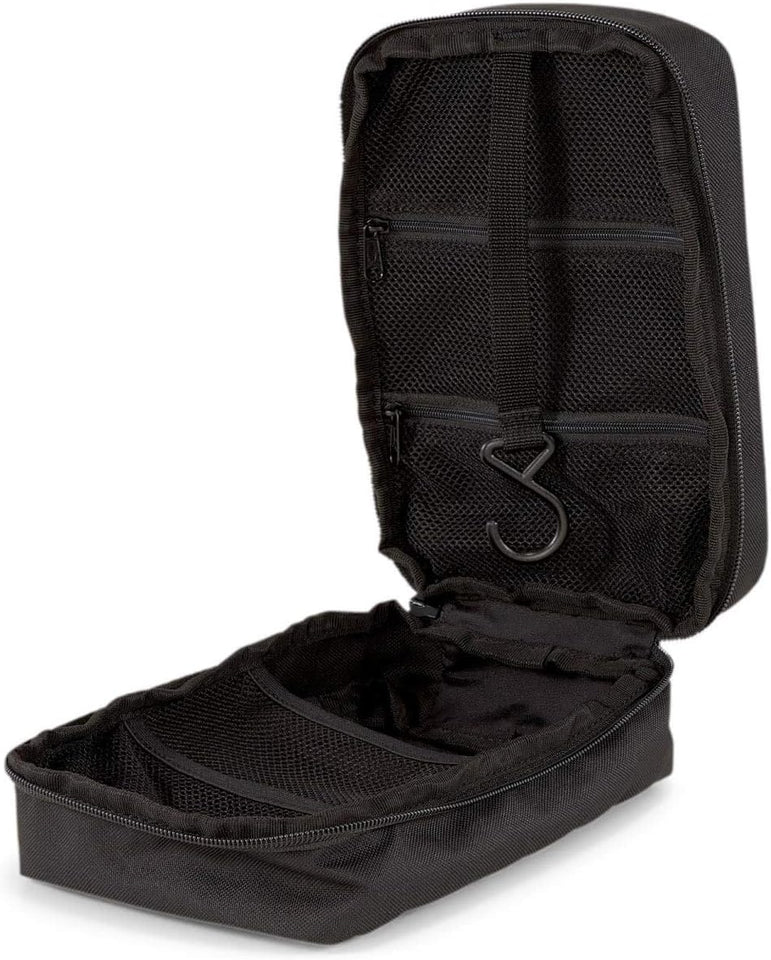 Teamgoal 23 Wash Bag, Borsetta Da Toilette Unisex Adulto, Nero, ‎25.5 X 18 X 2.5 Cm, 100 Grammi