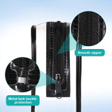 Beauty Case Trasparente, TSA Borsa Viaggio per Il Trasporto Di Liquidi, Beauty Case Impermeabile per Cosmetici, Donna/Uomo