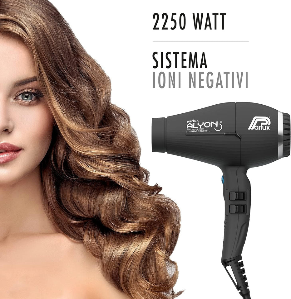 Alyon - Asciugacapelli, Nero