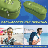 Pochette Uomo - Beauty Case Da Viaggio Borsa Da Toilette Con Zip Borsello Uomo Morbido - Trousse Uomo Ragazzo Sportivo -  Gadget Regalo