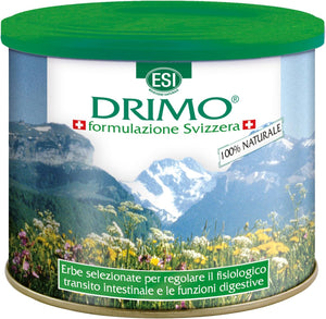 - Drimo, Integratore Alimentare in Polvere a Base Di Erbe Selezionate, per La Regolarità Del Transito Intestinale, Senza Glutine E Vegan, Con Ingredienti Di Origine Naturale, 100 G