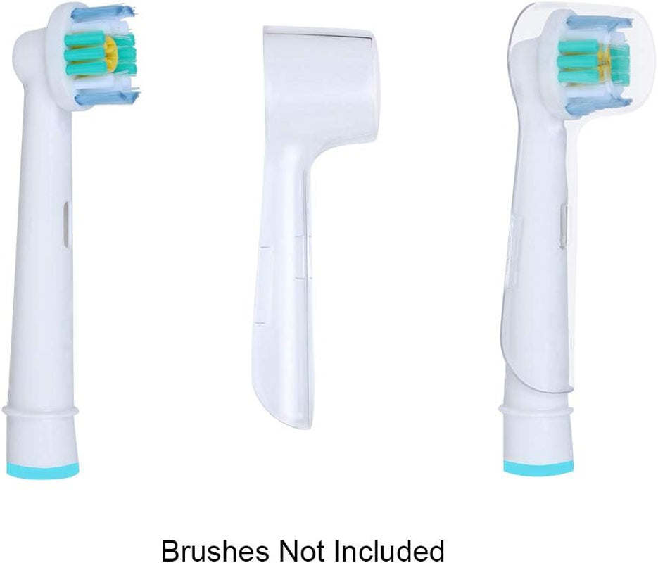 Copertura Spazzolino Elettrico Compatibile Con Oral B - Copri Spazzolino - Comodo Da Viaggio E Più Sanitario per Una Migliore Salute, Di  (Trasparente, 6)