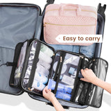 Beauty Case Da Viaggio Donna Da Appendere, Impermeabile Trousse Trucchi Necessaire Alta Capacità Porta Trucchi Da Viaggio Accessori Utili Makeup Bag Con Gancio