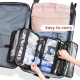 Beauty Case Da Viaggio Donna Da Appendere, Impermeabile Trousse Trucchi Necessaire Alta Capacità Porta Trucchi Da Viaggio Accessori Utili Makeup Bag Con Gancio