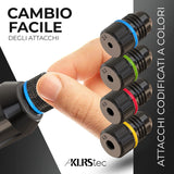 tec® Pinze Professionali per Rivetti Inclusi 120 Rivetti E 4 Perforatori HSS - Tenaglia per Rivetti a Strappo Di Alta Qualità per Lavorare Con I Rivetti Ciechi