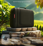 Beauty Case Da Viaggio XXL [Design 2025] | Trousse Da Viaggio per Uomo E Donna | Beauty Case Viaggio Con Gancio Appendiabiti [Capacità 9 Litri] (Nero)