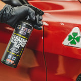 Mafra, Maniac Line for Car Detailing, Ceramic Ultra Speed Wax, Cera Premium Idrofobica Con Sio2, Cera Spray Sigillante, Crea Uno Scudo Protettivo Autopulente, 500Ml