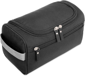Beauty Case Donna E Uomo - Borsa Da Viaggio per Trucchi E Shampoo - Borsa per Cosmetici Con 3 Scomparti Impermeabile E Leggera - Con Gancio Metallico Incluso