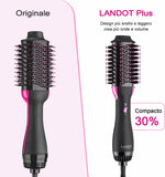 Spazzola Asciugacapelli 3 in 1 Professionale | Tecnologia Ionica E Ceramica, Spazzola Phon Volumizzante per Capelli, 3 Temperature E 2 Velocità, Asciugatura E Styling Rapido