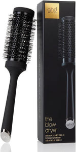 the Blow Dryer, Spazzola Rotonda per Capelli Professionale Con Cilindro in Ceramica, per Styling Voluminosi Con L'Asciugacapelli, Districante, Velocizza L'Asciugatura, Misura 3
