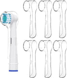 Copertura Spazzolino Elettrico Compatibile Con Oral B - Copri Spazzolino - Comodo Da Viaggio E Più Sanitario per Una Migliore Salute, Di  (Trasparente, 6)