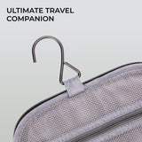 Beauty Case Donna E Uomo - Borsa Da Viaggio per Trucchi E Shampoo - Borsa per Cosmetici Con 3 Scomparti Impermeabile E Leggera - Con Gancio Metallico Incluso
