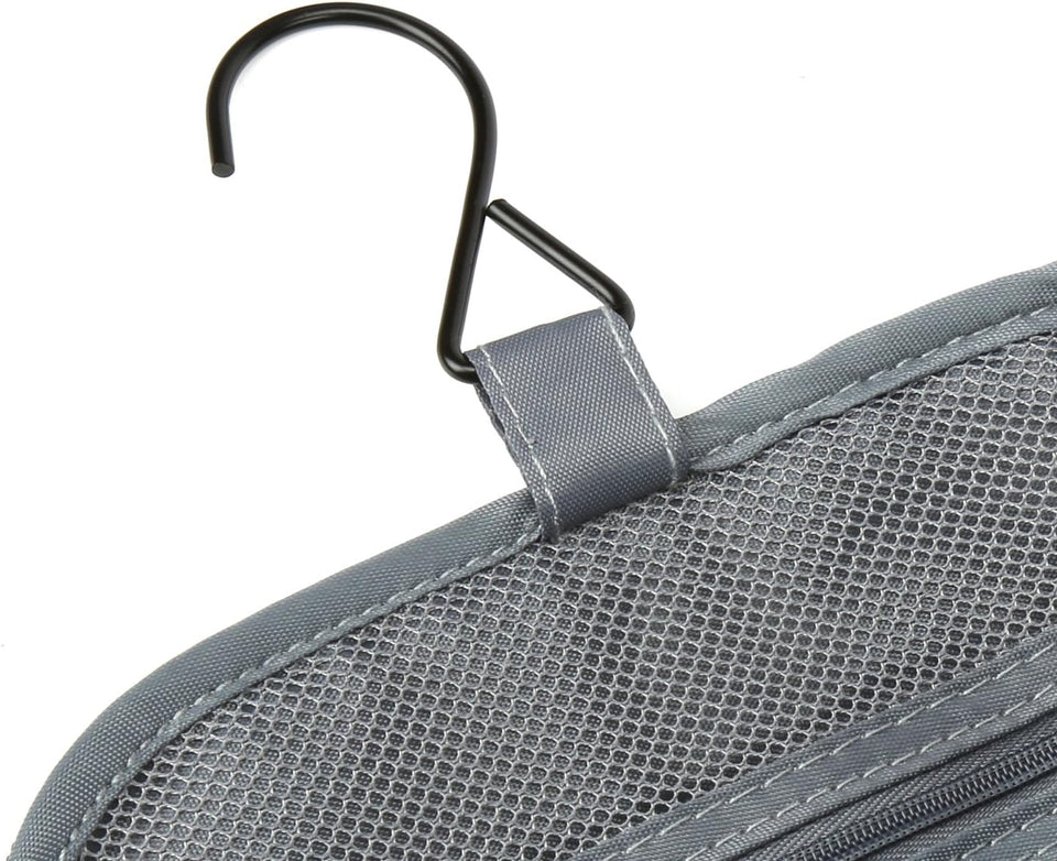 Beauty Case Donna E Uomo - Borsa Da Viaggio per Trucchi E Shampoo - Borsa per Cosmetici Con 3 Scomparti Impermeabile E Leggera - Con Gancio Metallico Incluso