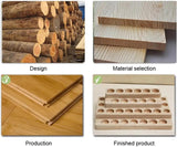 Espositore Oli Essenziali Legno Con 30 Griglie Aromaterapia Fragranza Olio Essenziale Di Trasporto Della Scatola per Viaggi E Presentazioni