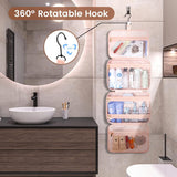 Beauty Case Da Viaggio Donna Da Appendere, Impermeabile Trousse Trucchi Necessaire Alta Capacità Porta Trucchi Da Viaggio Accessori Utili Makeup Bag Con Gancio